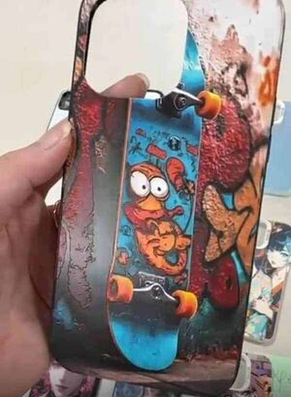 Case with original artwork